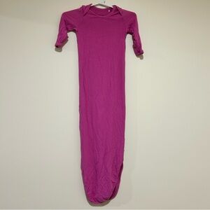 Little Sleepies Girls Pink Gown Size Newborn